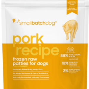 Smallbatch Frozen Raw Pork for Dogs