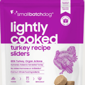Smallbatch Lightly Cooked Turkey for Dogs