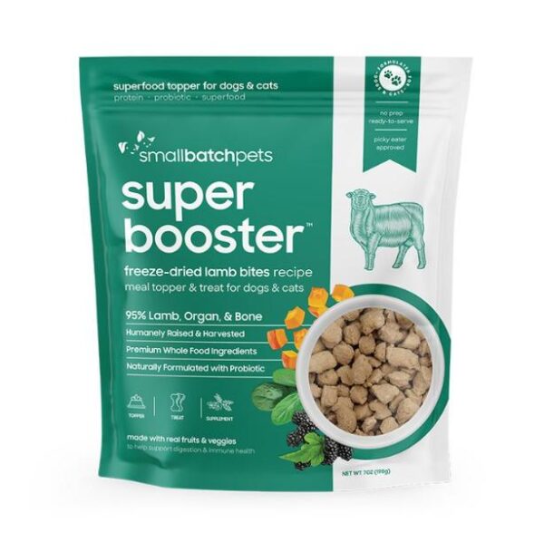Smallbatch Freeze Dried Lamb Super Boosters for Pets - 7oz