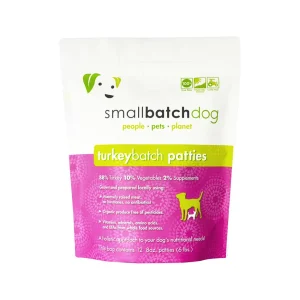 Smallbatch Frozen Raw Turkey for Dogs