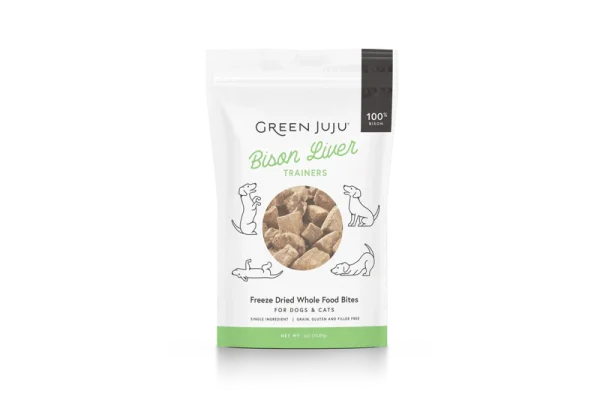 Green Juju Freeze-Dried Bison Liver Trainers - 3oz