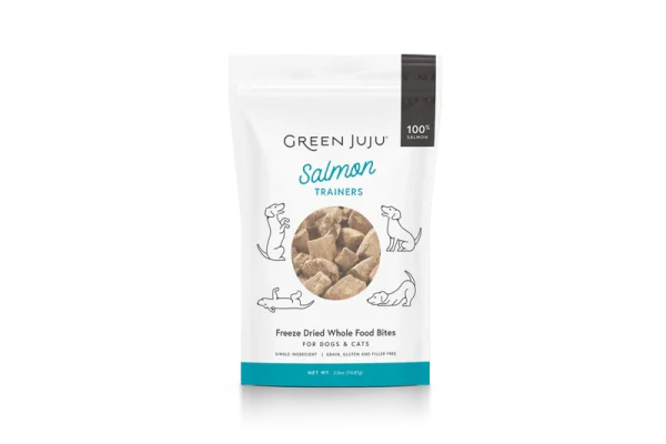 Green Juju Freeze-Dried Salmon Trainers - 3oz