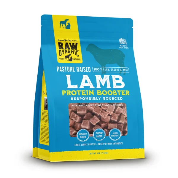 Raw Dynamic Raw Lamb Protein Booster - 6lbs