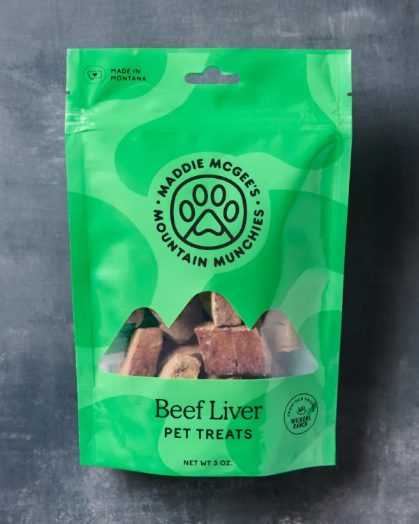 Maddie McGee's Freeze-Dried Beef Liver Treats for Pets - 3oz