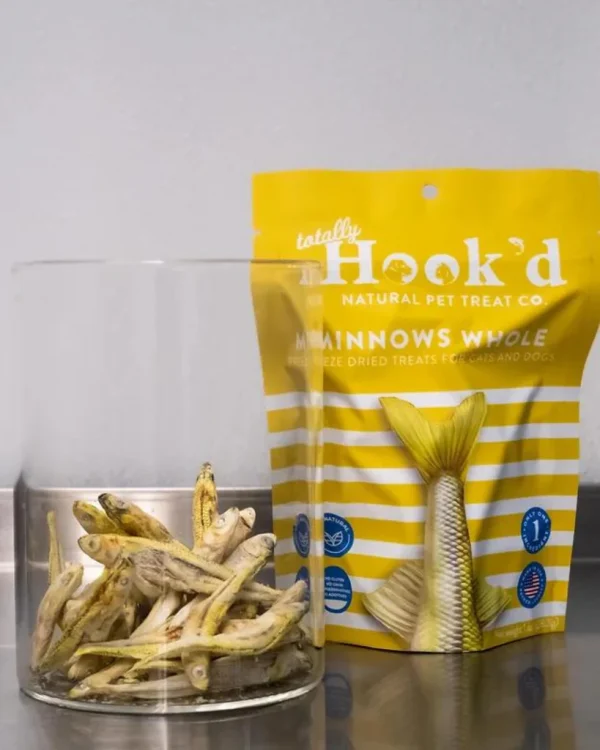 Totally Hook'd Freeze-Dried Minnows for Pets