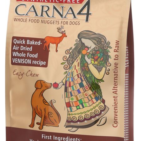 Carna4 Air-Dried "Easy Chew" Venison for Dogs