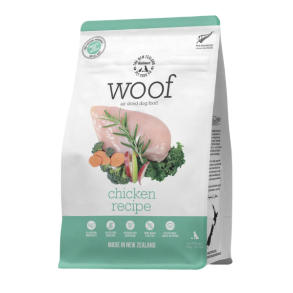New Zealand WOOF Air-Dried Chicken for Dogs