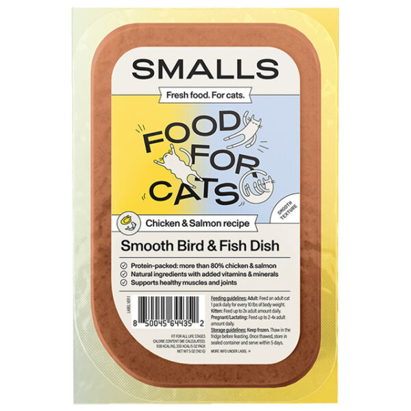 Smalls Gently Cooked Chicken & Salmon for Cats - 5.5oz