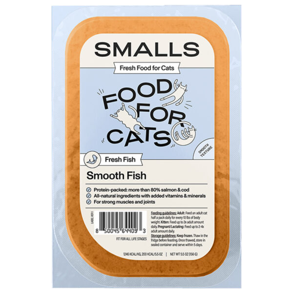 Smalls Gently Cooked Salmon & Cod for Cats - 5.5oz