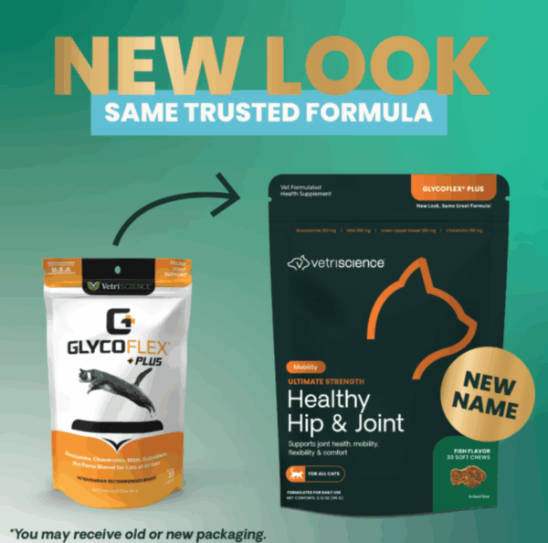 Vetriscience Glycoflex+ Hip & Joint Chews for Cats - 30ct