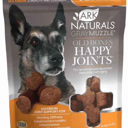 Ark Naturals Gray Muzzle, Old Bones, Happy Joints Chew for Dogs - 3.2oz