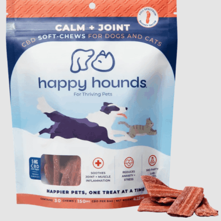 Happy Hounds Calm + Joint Care CBD Treats for Pets - 30ct