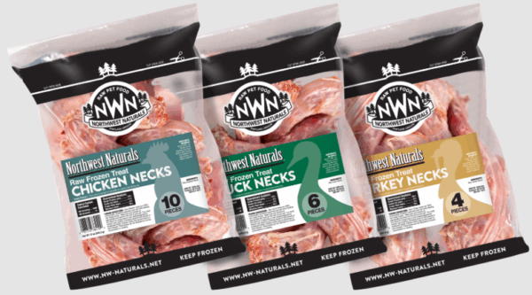 Northwest Naturals Raw Frozen Necks for Pets