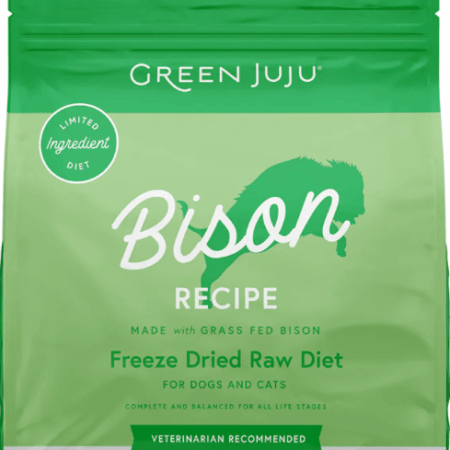 Green Juju Freeze-Dried Bison for Pets - 14oz