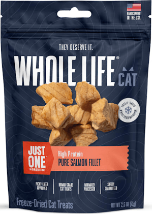 Whole Life Freeze-Dried Salmon Treats For Cats