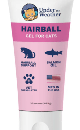Under The Weather Hairball Support Gel for Cats - 3.5oz