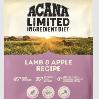 Acana Singles Lamb & Apple Dry Food for Dogs - 4.5lbs