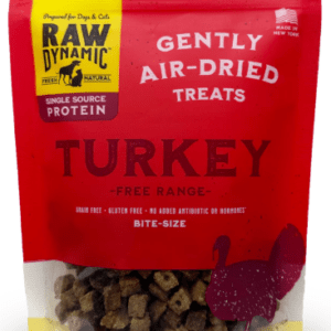 Raw Dynamic Air-Dried Turkey Treats for Pets - 3.6oz