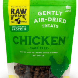 Raw Dynamic Air-Dried Chicken Treats for Pets - 3.6oz