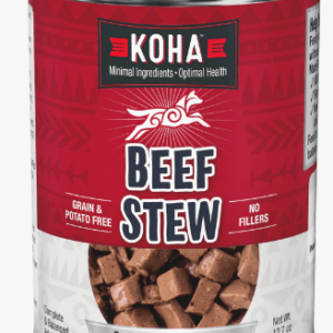 Koha Beef Stew Canned Food for Adult Dogs - 12.7oz