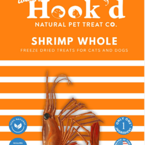 Totally Hook'd Freeze-Dried Shrimp for Pets - 2oz