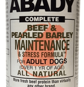 Abady Complete Beef & Pearled Barley Formula for Dogs - 12.6oz